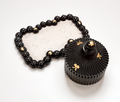 Midnight Bowl Decorative Tray & Luxe  Jar Set