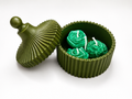 Emerald Bloom Scented Candle Gift Box