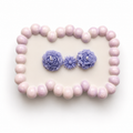 Pearl Bloom Decorative Scented Candle Tray