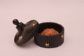 Luxury Black Floral Candle