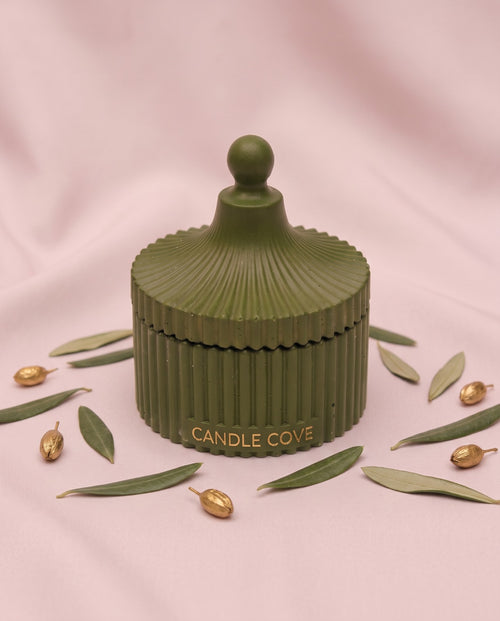 Emerald Bloom Scented Candle Gift Box